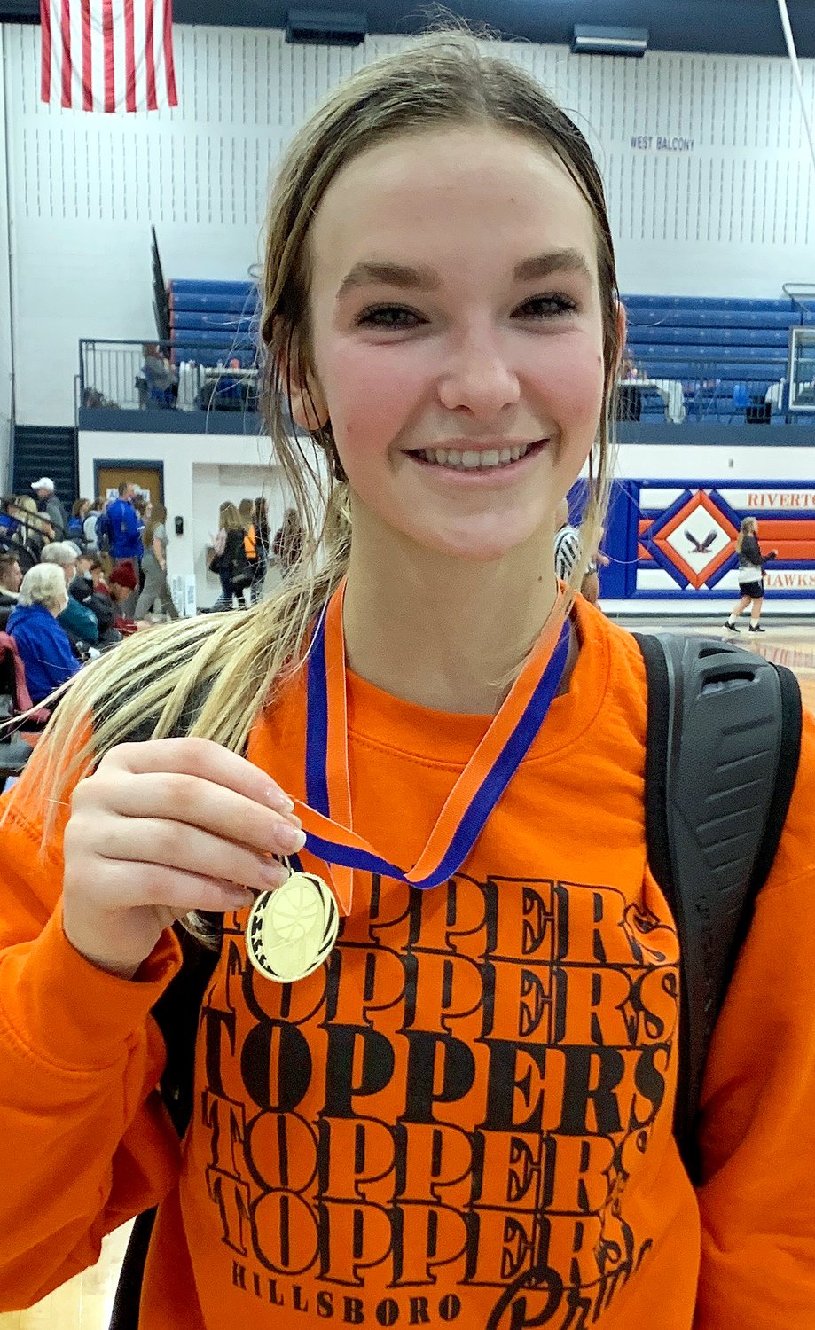 Hillsboro's Layne Rupert was among those named to the all-tournament team at the Riverton Christmas Classic, held Dec. 27-30 in Riverton. Rupert averaged just over 20 points per game for the Toppers, with 101 points in five games, four of which Hillsboro won.